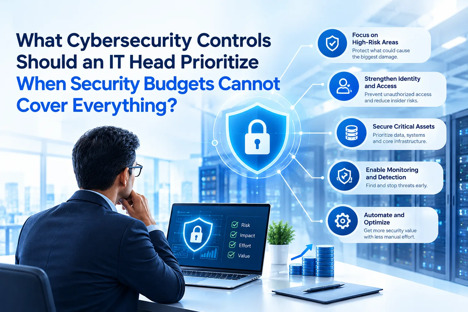 Cybersecurity Priorities Under Budget Constraints